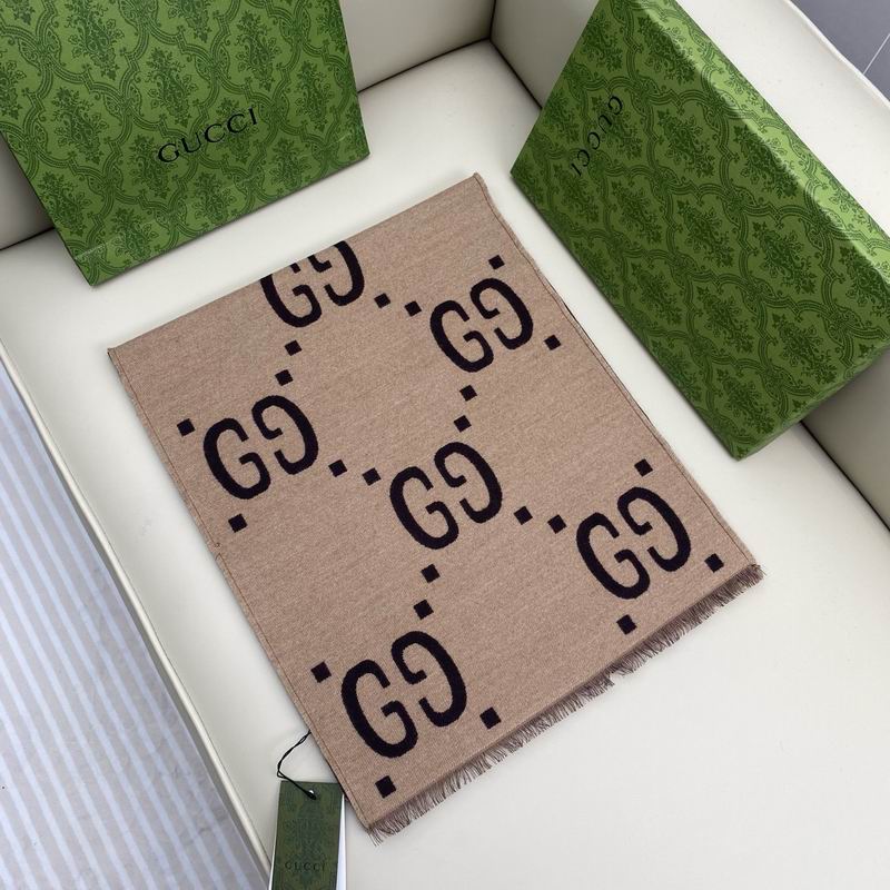 Gucci Scarf 35X180cm 91%羊绒9%真丝 E04 (13)