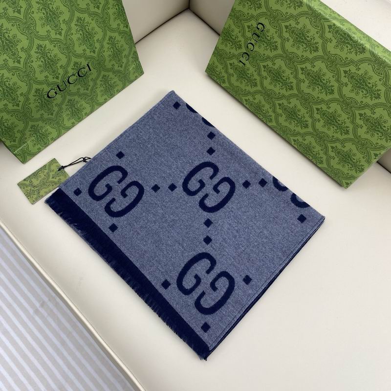 Gucci Scarf 35X180cm 91%羊绒9%真丝 E04 (9)
