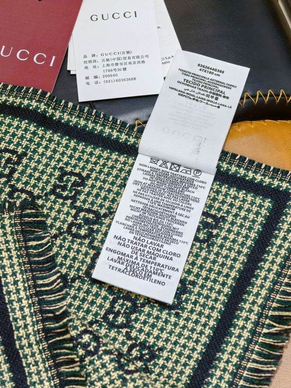 Gucci Scarf 47X180cm E01 (12)