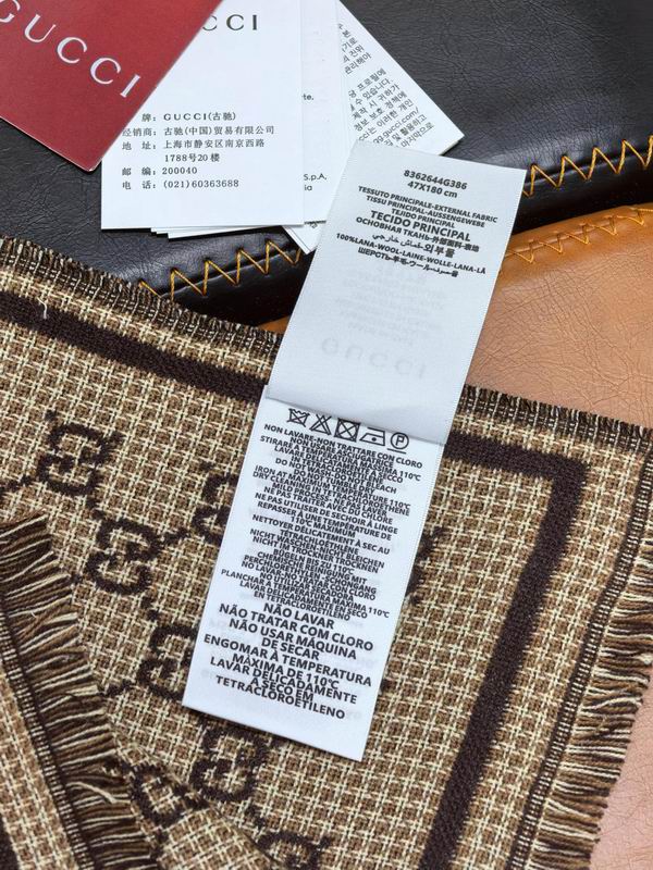 Gucci Scarf 47X180cm E01 (21)