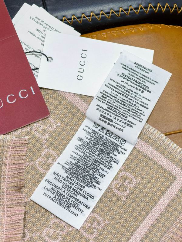 Gucci Scarf 47X180cm E01 (39)