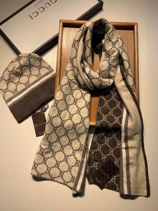 Gucci Scarf Hat hm (105)