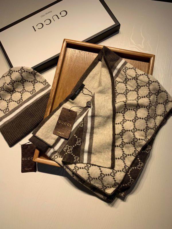 Gucci Scarf Hat hm (106)
