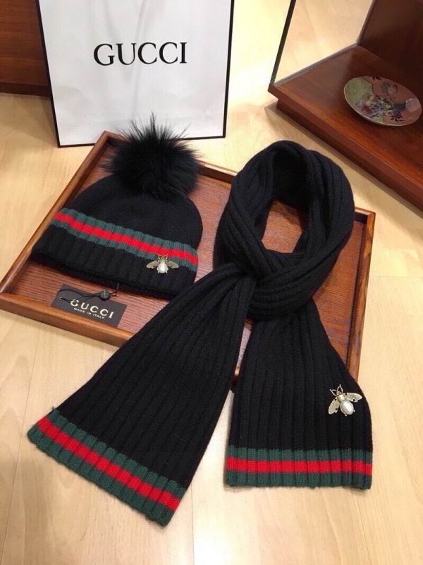 Gucci Scarf Hat hm (110)