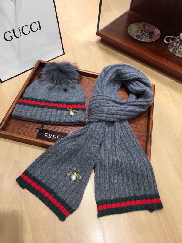 Gucci Scarf Hat hm (112)