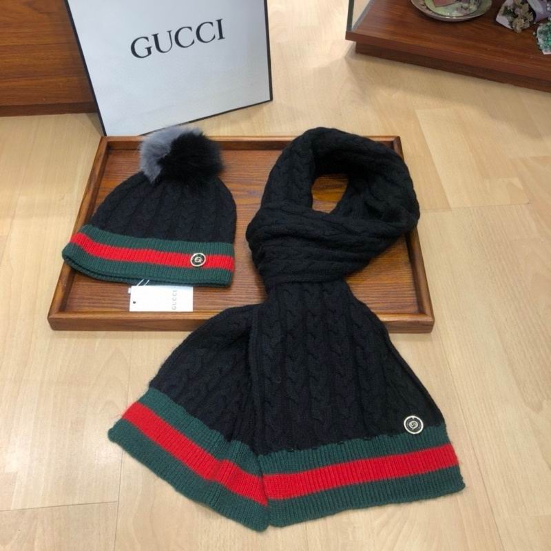 Gucci Scarf Hat hm (122)
