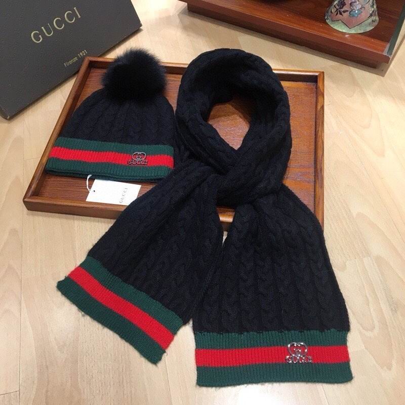 Gucci Scarf Hat hm (124)