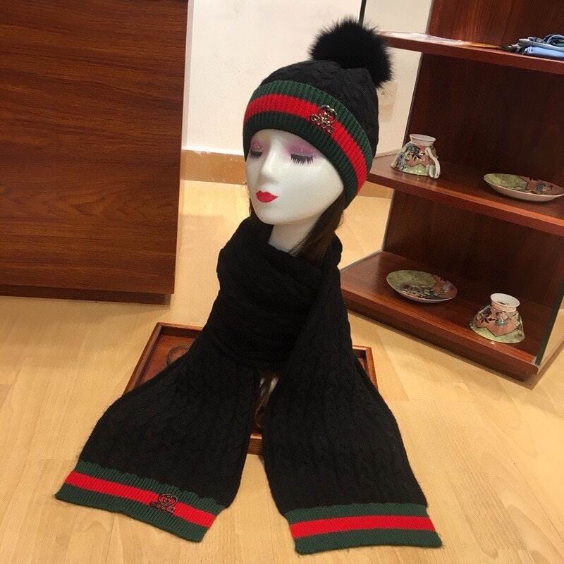 Gucci Scarf Hat hm (126)