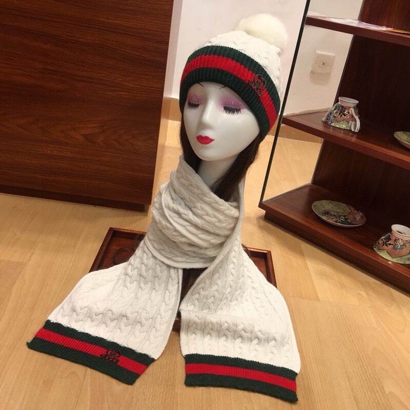 Gucci Scarf Hat hm (129)