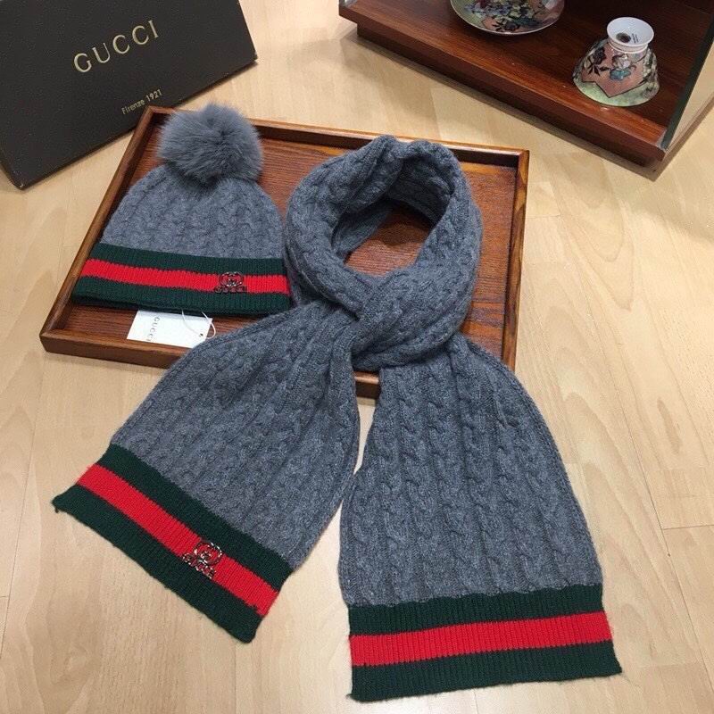 Gucci Scarf Hat hm (130)
