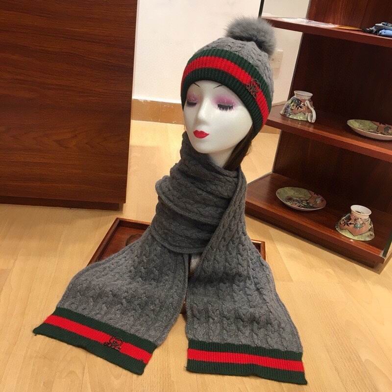 Gucci Scarf Hat hm (132)