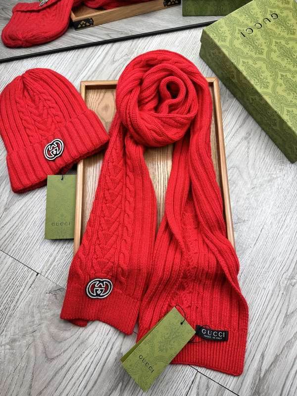 Gucci Scarf Hat hm (33)