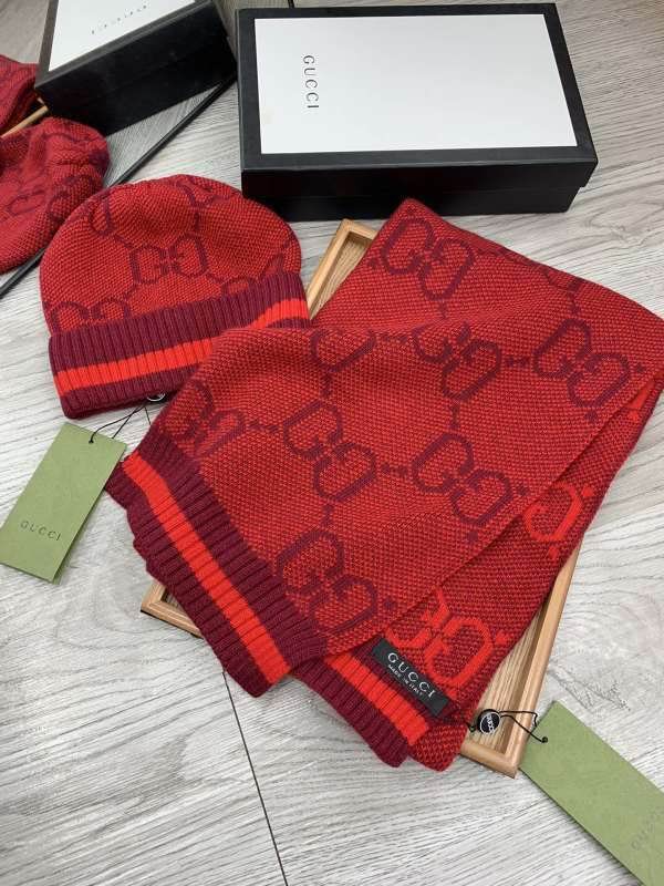 Gucci Scarf Hat hm (57)