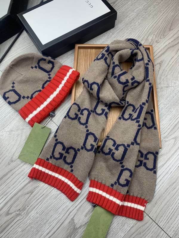 Gucci Scarf Hat hm (62)