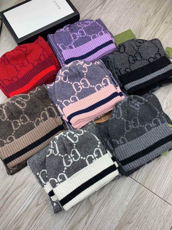 Gucci Scarf Hat hm (66)