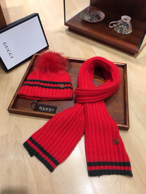Gucci Scarf Hat hm (68)