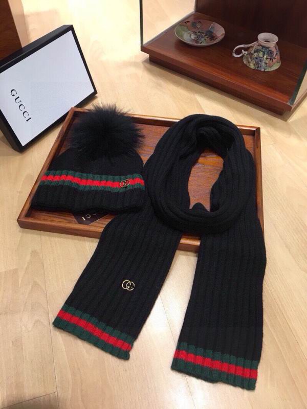 Gucci Scarf Hat hm (76)