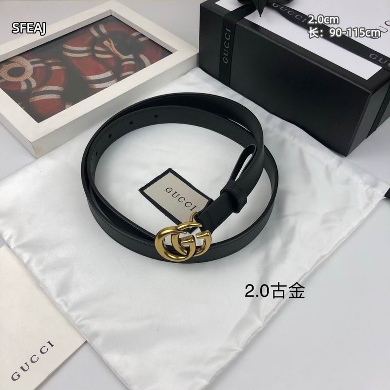 Gucci belt 20mmX95-115cm 8L (10)