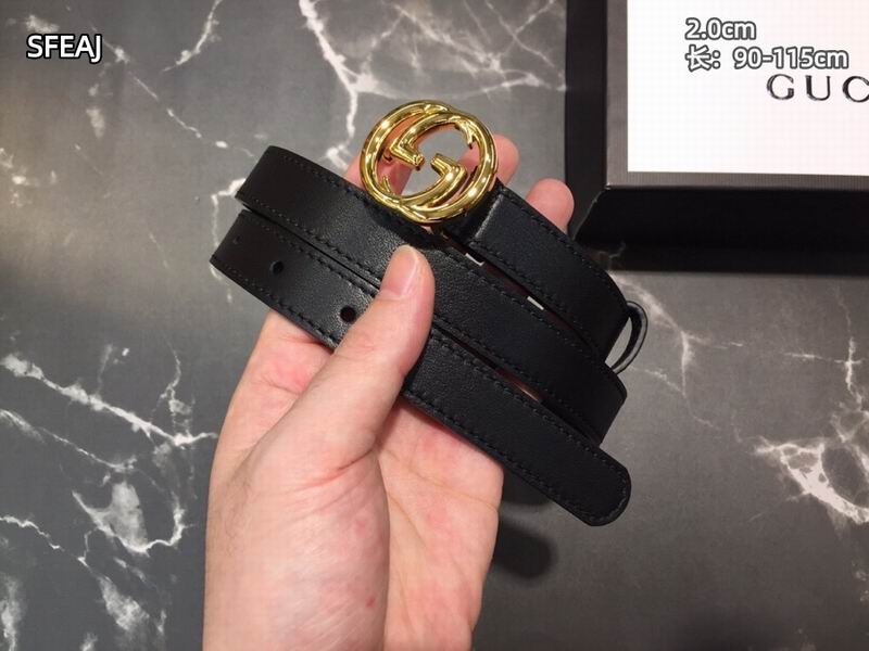 Gucci belt 20mmX95-115cm 8L (2)
