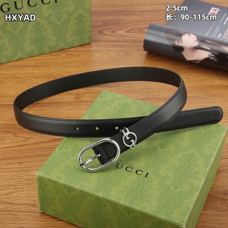 Gucci belt 25mmX90-115cm 8L (15)