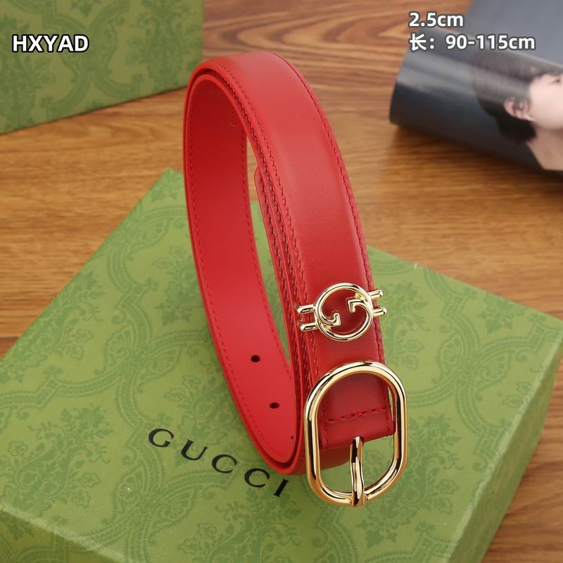 Gucci belt 25mmX90-115cm 8L (19)