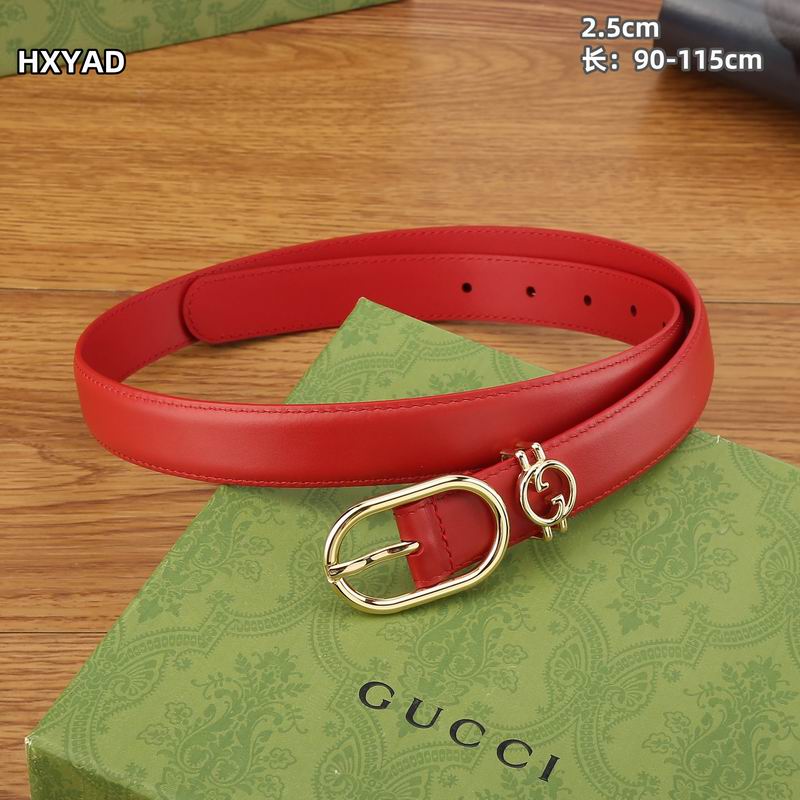 Gucci belt 25mmX90-115cm 8L (20)