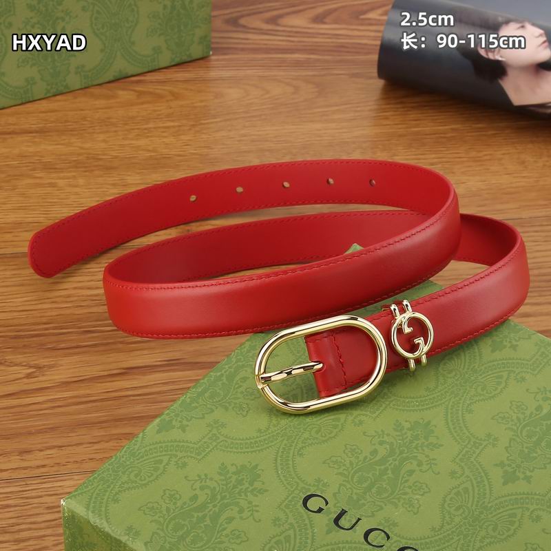 Gucci belt 25mmX90-115cm 8L (22)