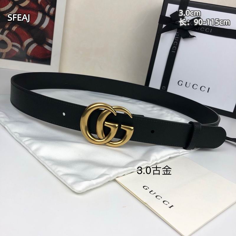 Gucci belt 30mmX90-115cm 8L (2)