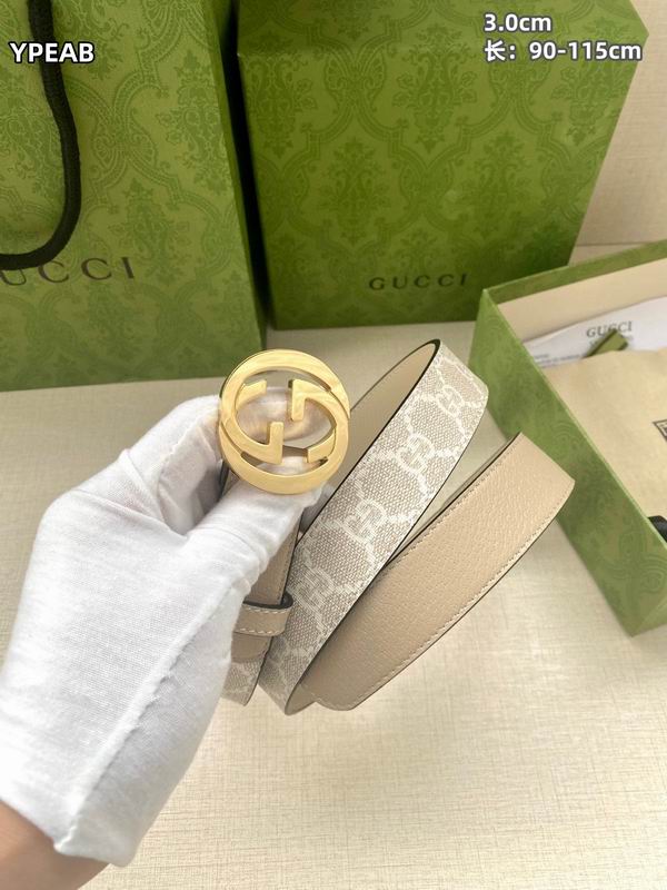 Gucci belt 30mmX90-115cm 8L (4)
