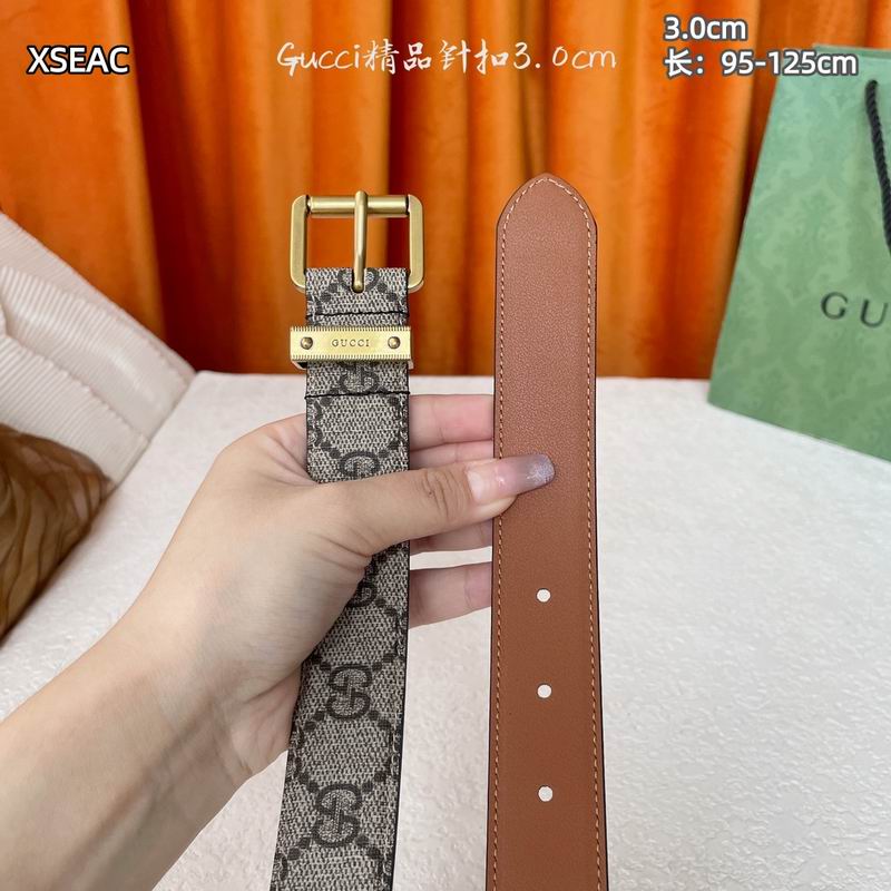 Gucci belt 30mmX95-125cm 8L (10)