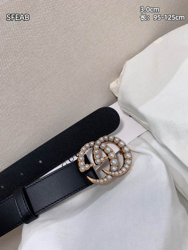 Gucci belt 30mmX95-125cm 8L (4)