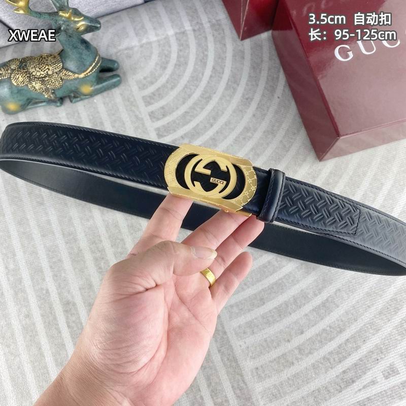 Gucci belt 35mm(自动扣）95-125cm 8L (1)