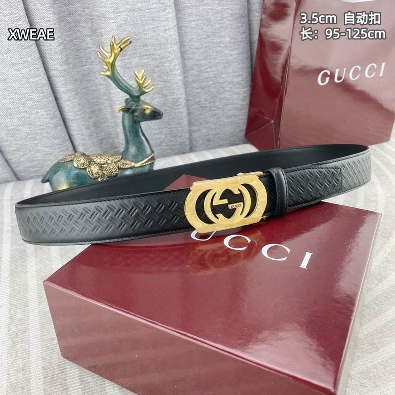 Gucci belt 35mm(自动扣）95-125cm 8L (2)
