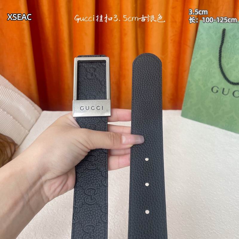 Gucci belt 35mmX100-125cm 8L (44)