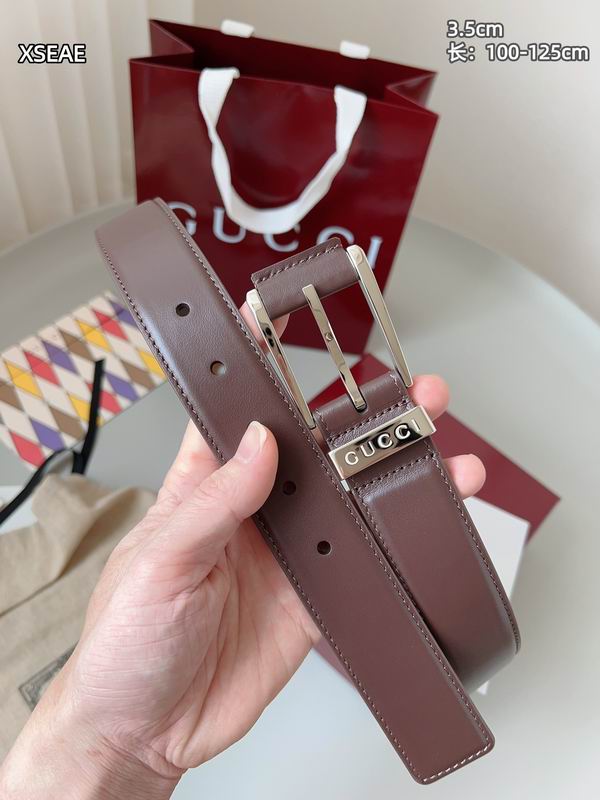 Gucci belt 35mmX100-125cm 8L (44)