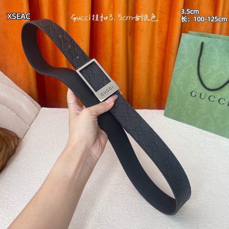 Gucci belt 35mmX100-125cm 8L (45)