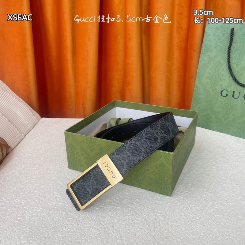 Gucci belt 35mmX100-125cm 8L (46)