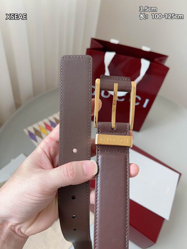 Gucci belt 35mmX100-125cm 8L (48)