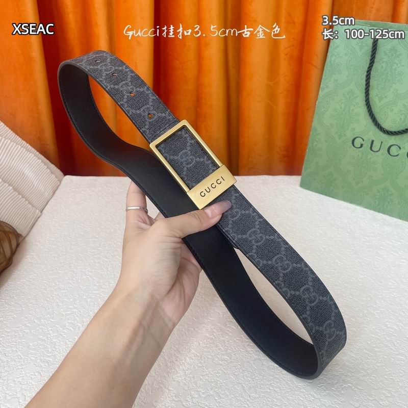 Gucci belt 35mmX100-125cm 8L (49)