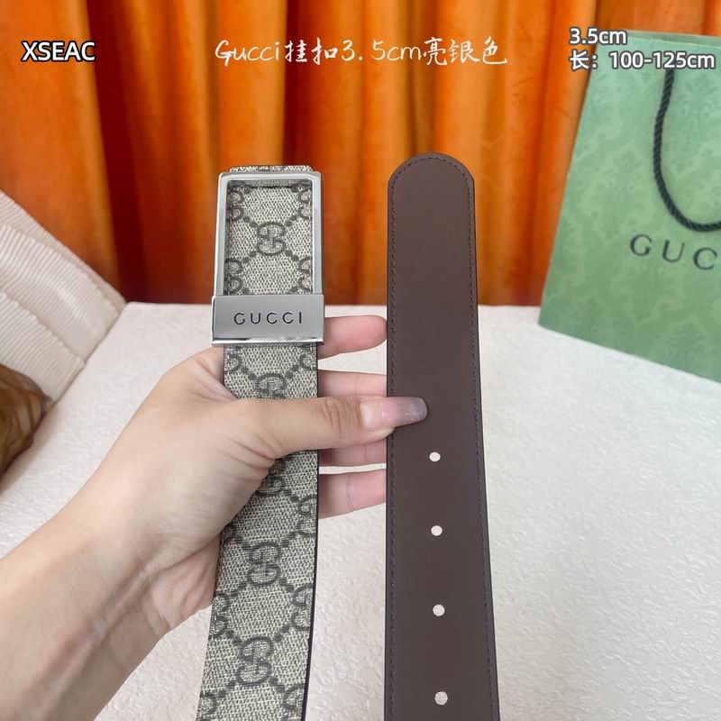 Gucci belt 35mmX100-125cm 8L (52)