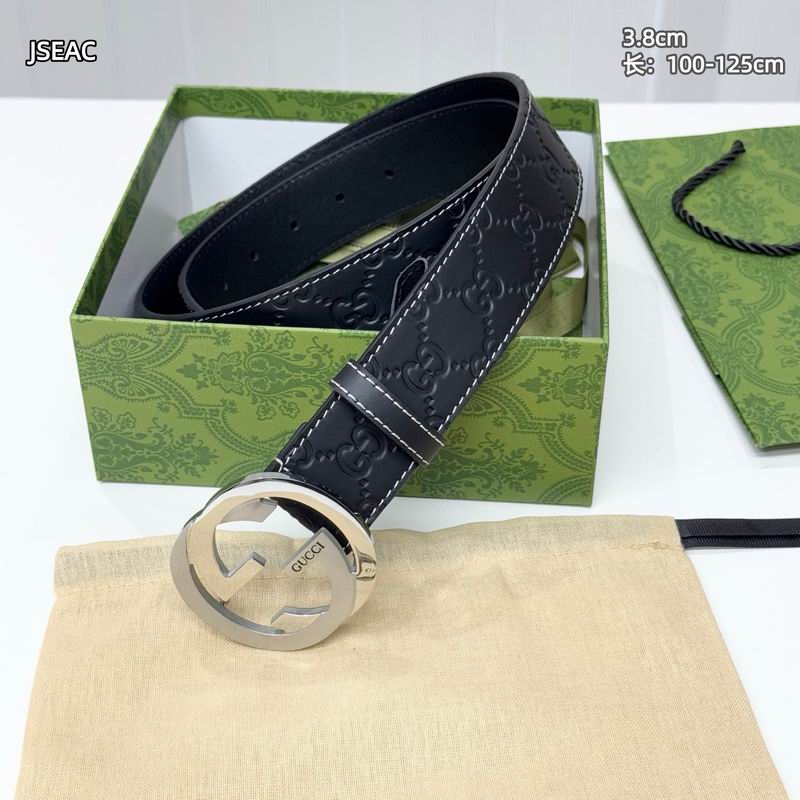 Gucci belt 38mmX100-125cm 8L (4)