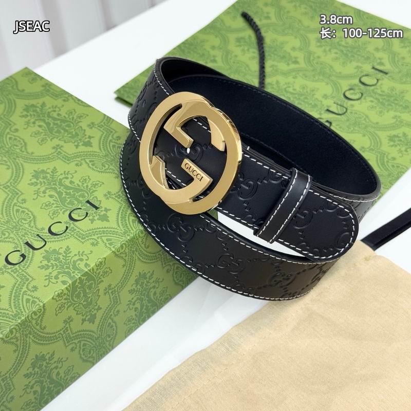 Gucci belt 38mmX100-125cm 8L (6)