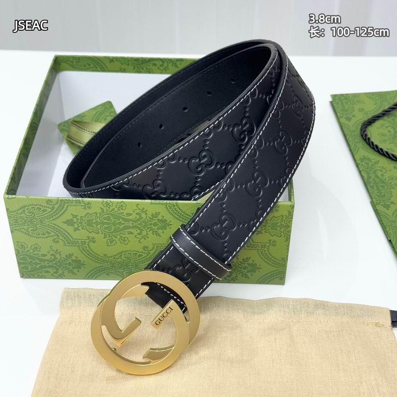 Gucci belt 38mmX100-125cm 8L (8)