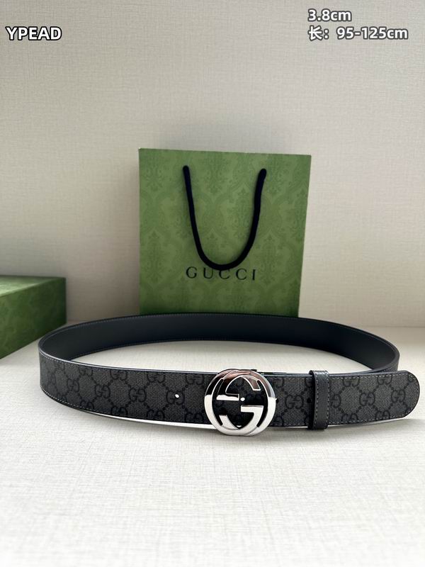 Gucci belt 38mmX95-125cm 8L (16)