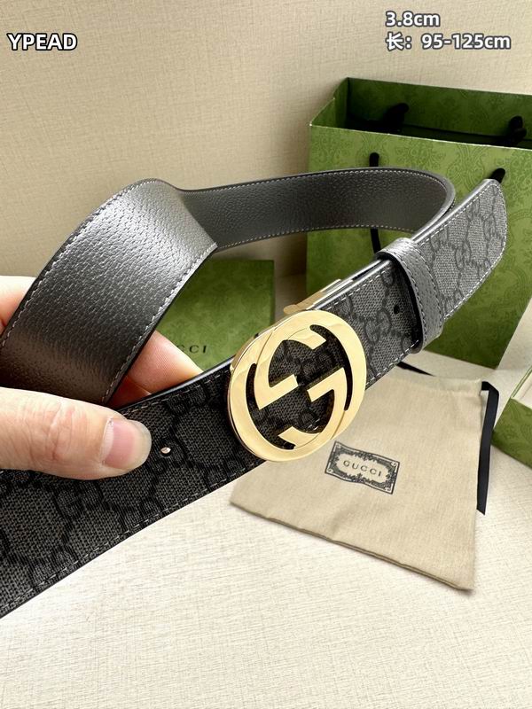 Gucci belt 38mmX95-125cm 8L (6)