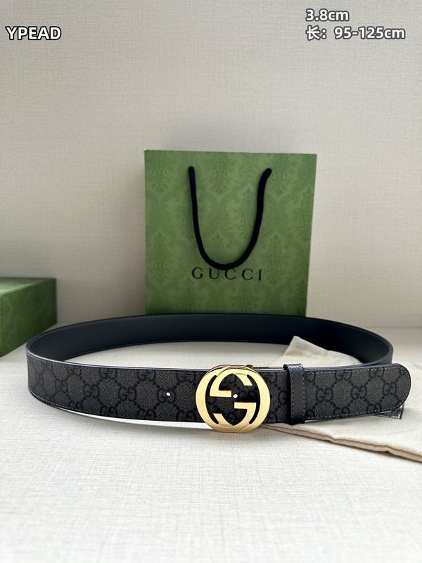 Gucci belt 38mmX95-125cm 8L (7)