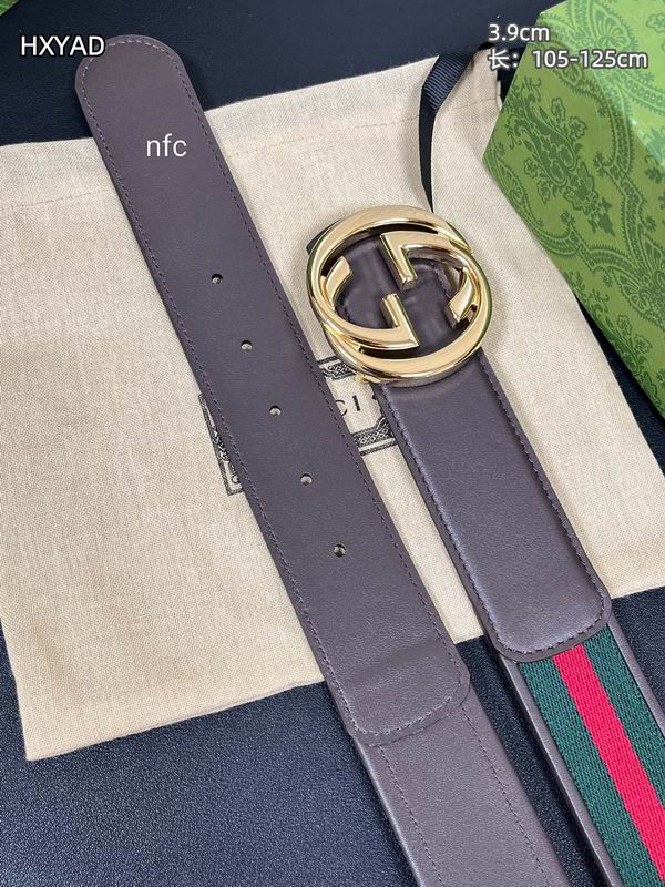 Gucci belt 39mmX105-125cm 8L (14)