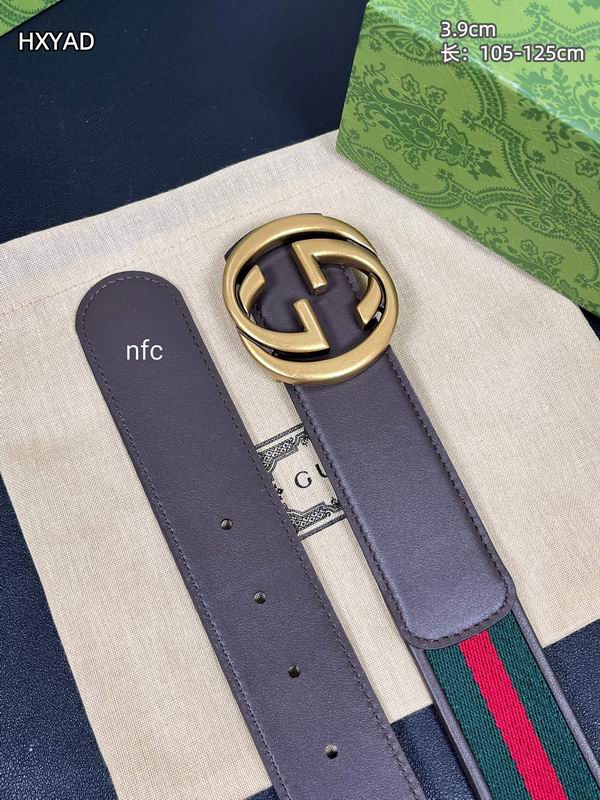Gucci belt 39mmX105-125cm 8L (3)