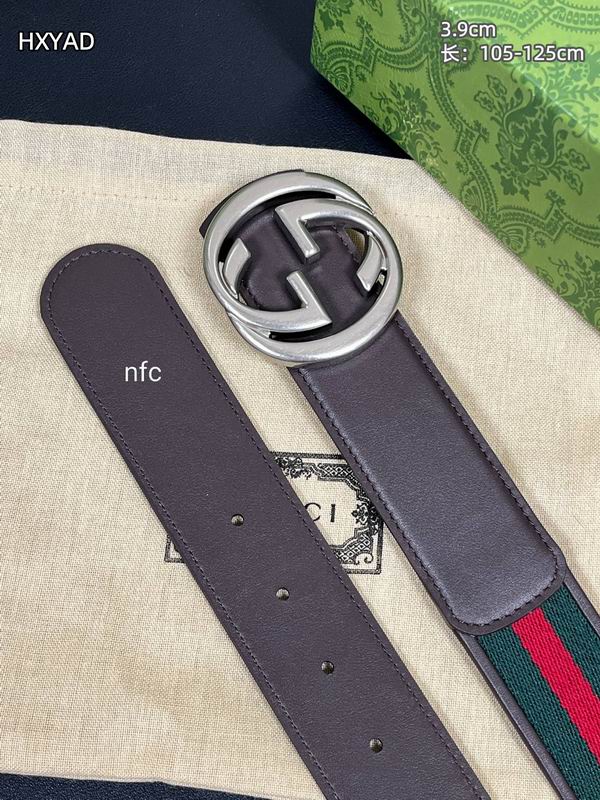 Gucci belt 39mmX105-125cm 8L (6)