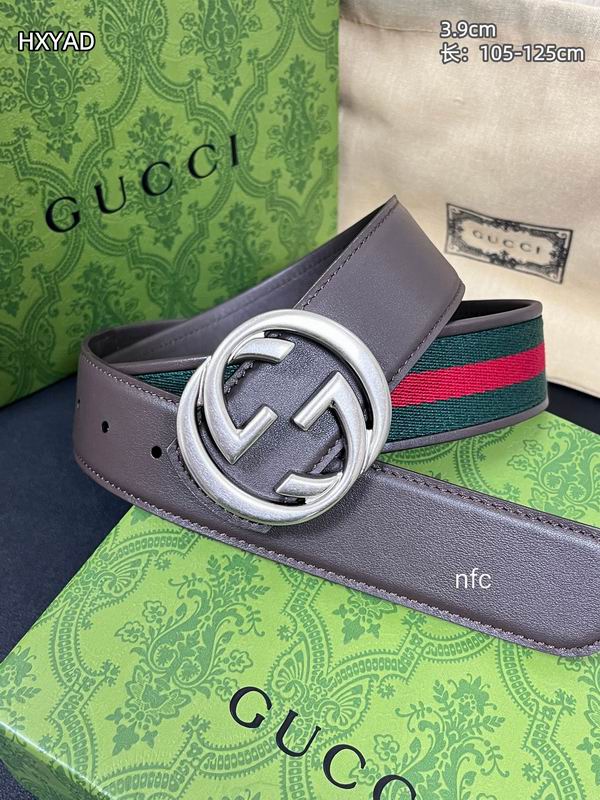 Gucci belt 39mmX105-125cm 8L (8)